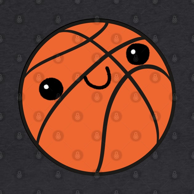 Cutey Face Basketball by Bearious